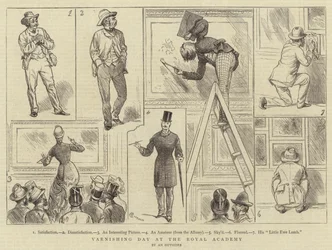 Dia de Envernizamento na Royal Academy